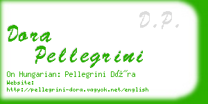 dora pellegrini business card